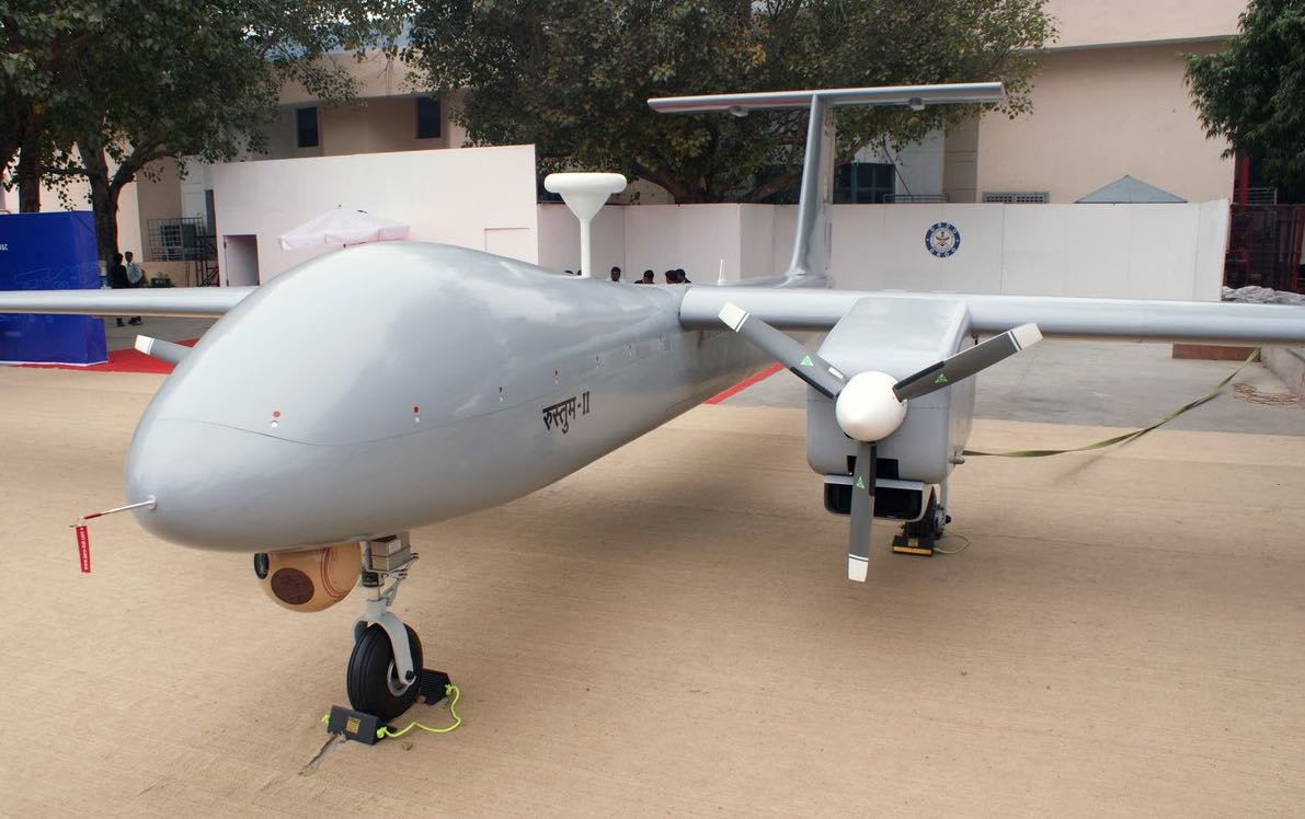 Broadsword Rustom1 drone to monitor maritime boundary with Sri Lanka