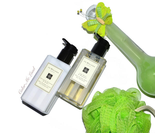 Jo Malone Lime Basil & Mandarin Body & Hand Wash, Nectarine Blossom