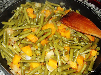 Judías Verdes Con Calabaza