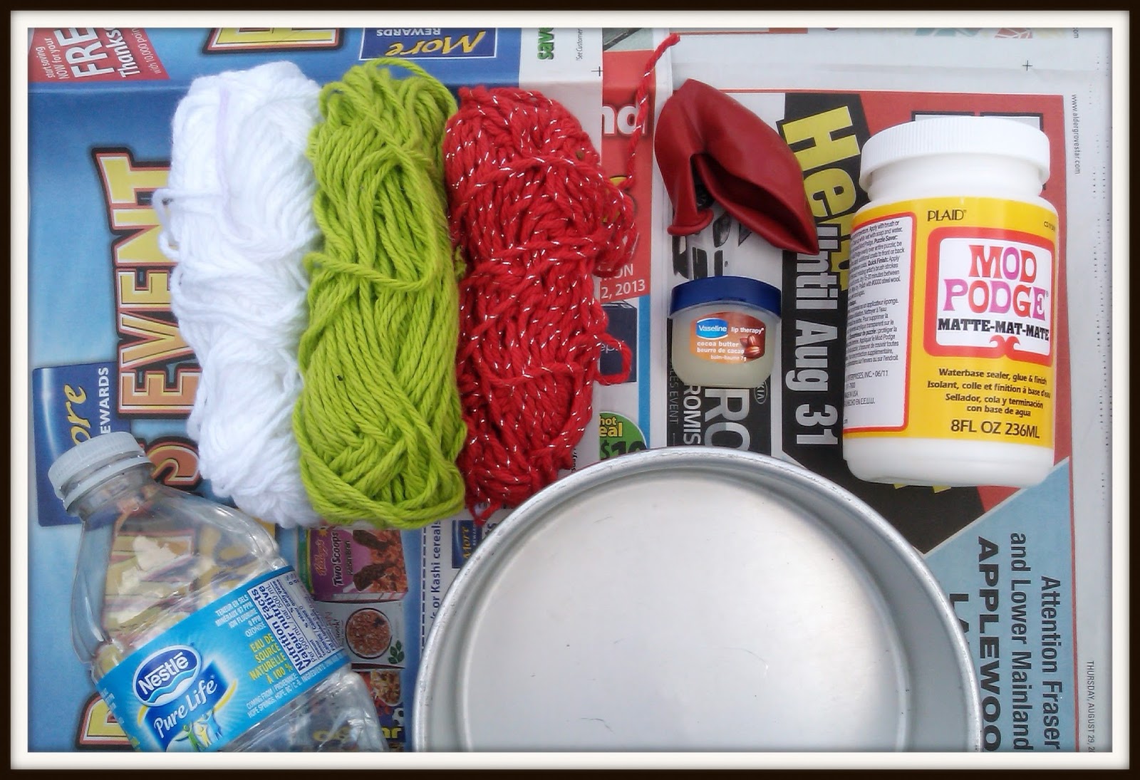 Double Treble Craft Adventures String Ball Halloween Ornament D.I.Y.