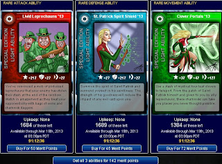 Three new retro St. Patrick's Day card set at Superhero City Three new retro St. Patrick's Day card set at Superhero City