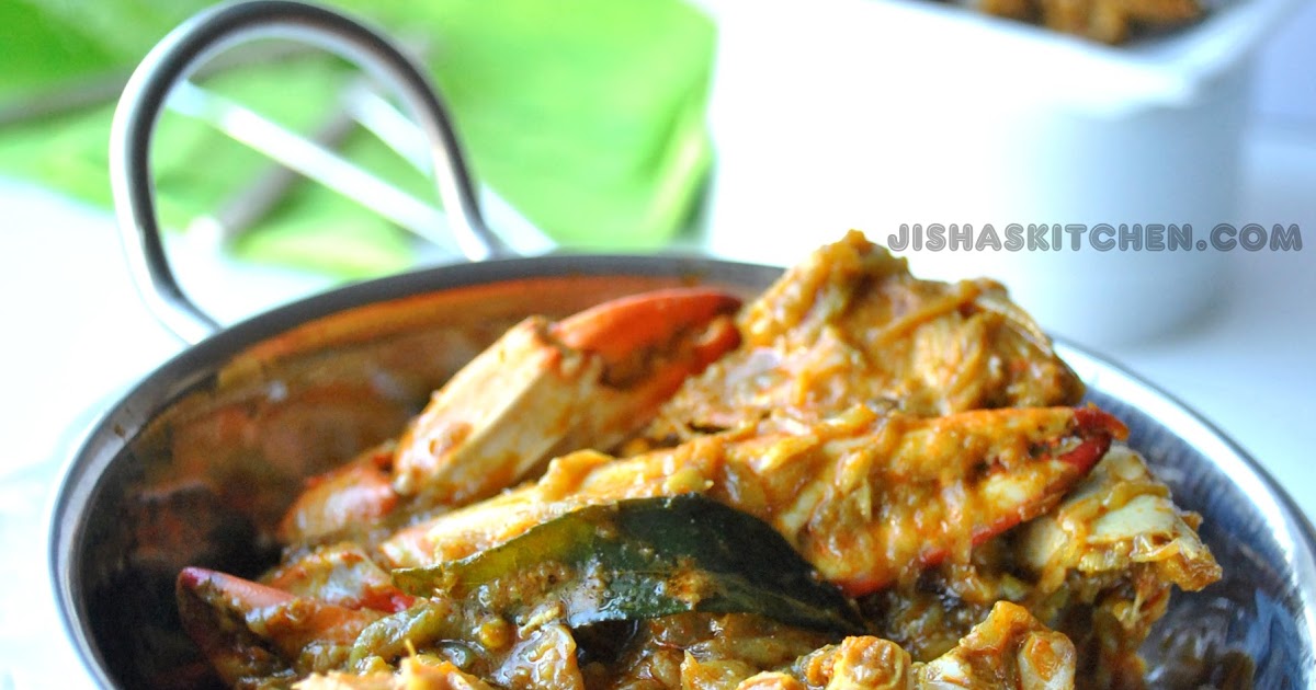 ! Jisha's Kitchen ! Kerala style crab masala Indian Recipes, Kerala