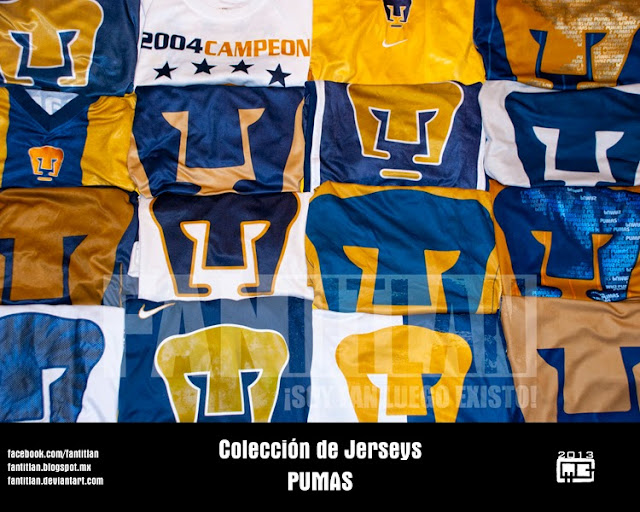 Jerseys Pumas UNAM