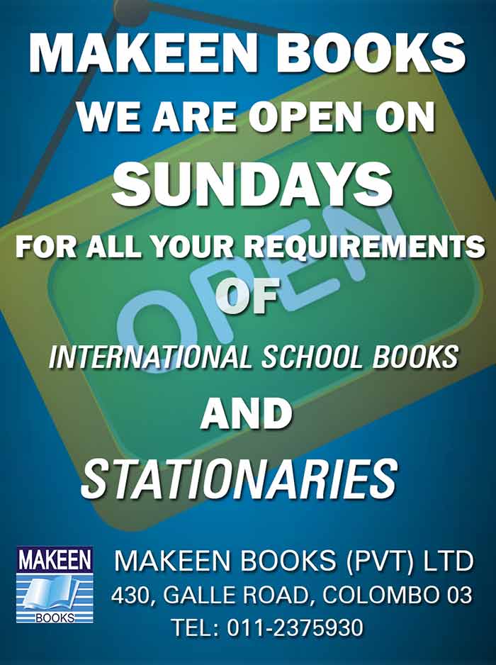 We are open on Sundays - International School Books and Stationery, 