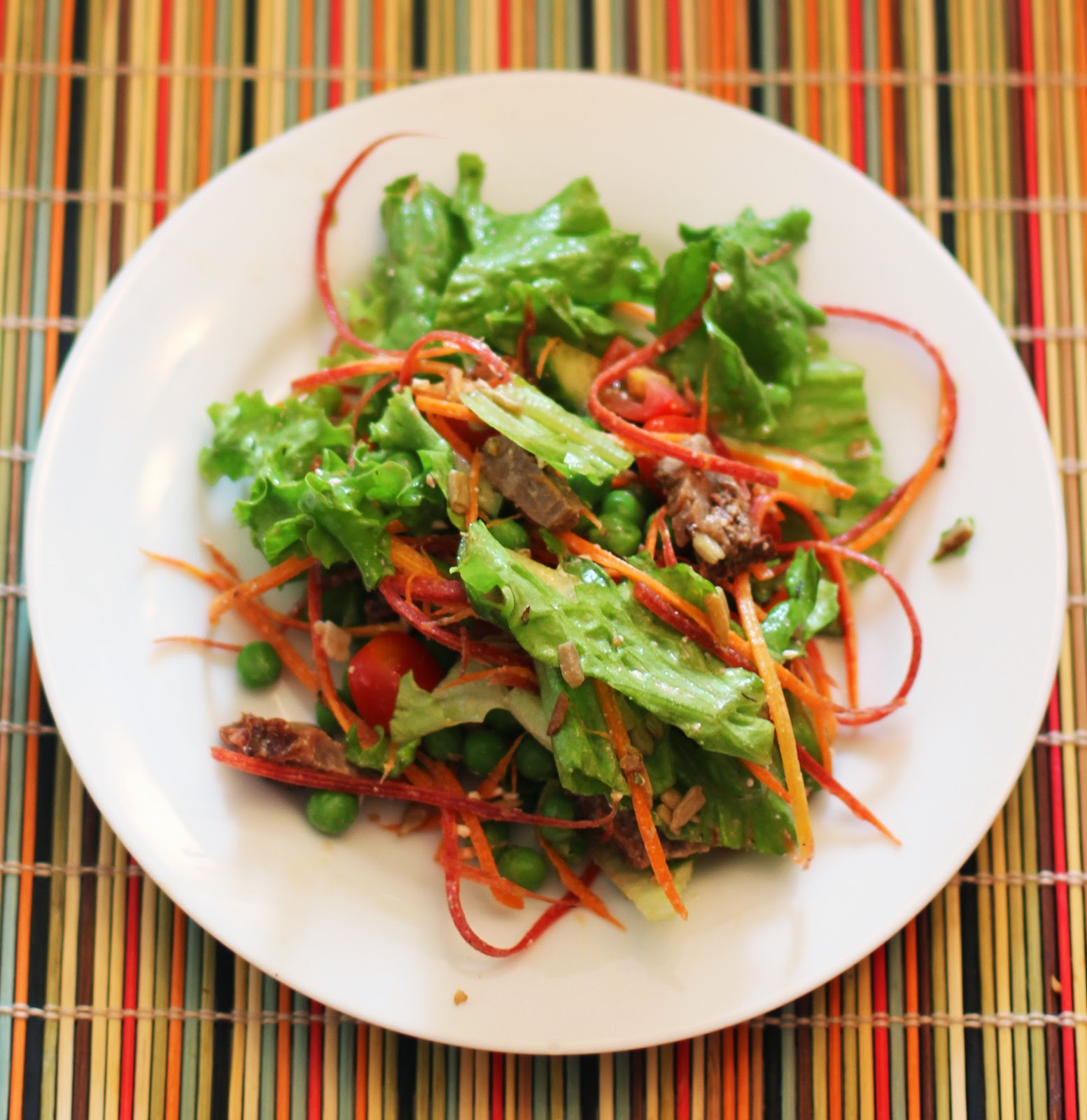 The No Pressure Cooker Steak Salad with Feta Vinaigrette