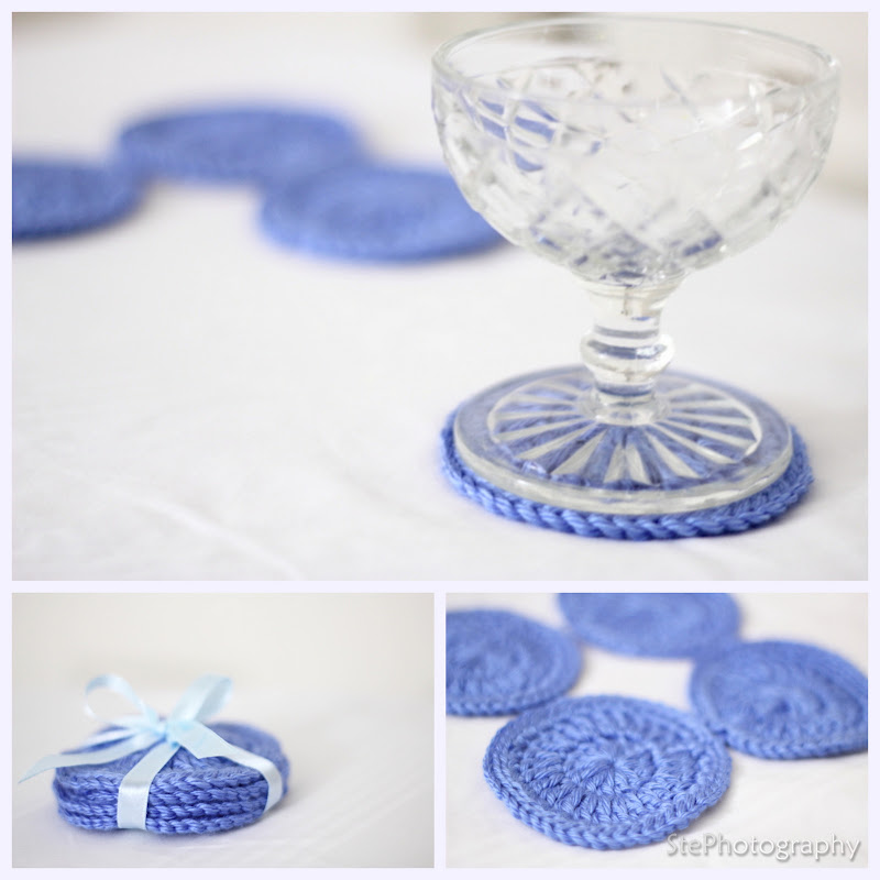 blue coasters