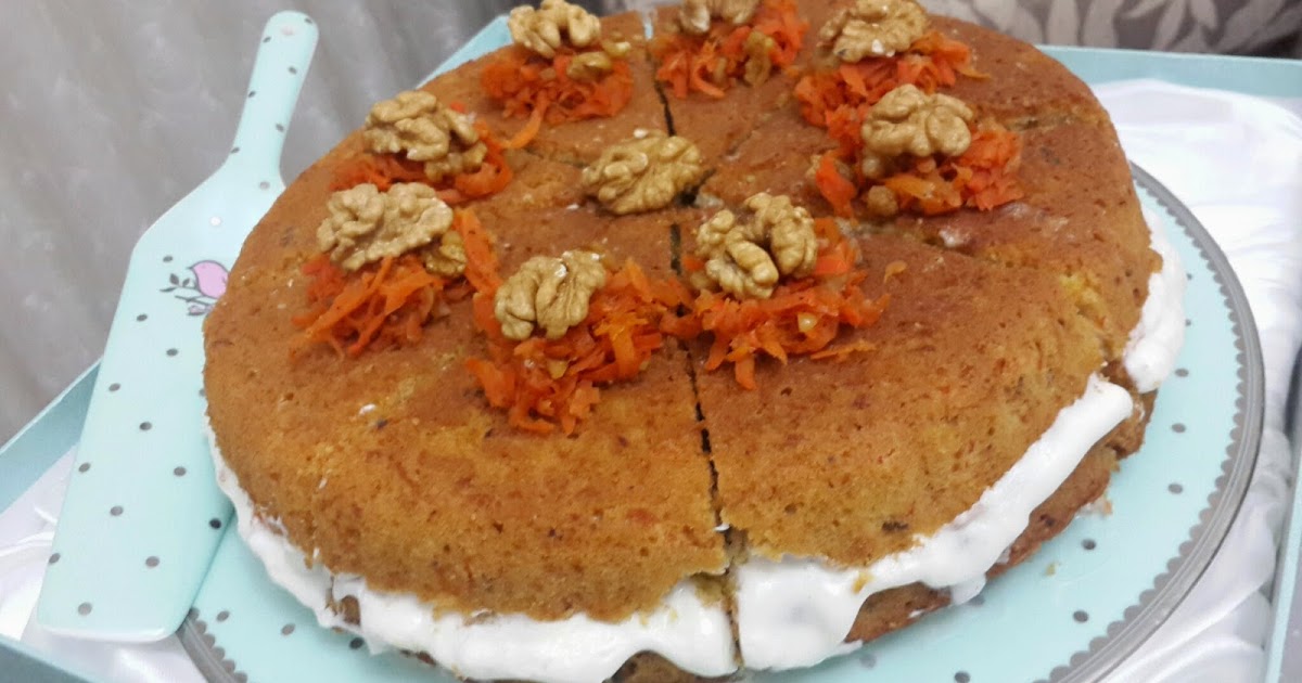 Emel�in Mutfağı Kremalı Havuçlu Cevizli Kek