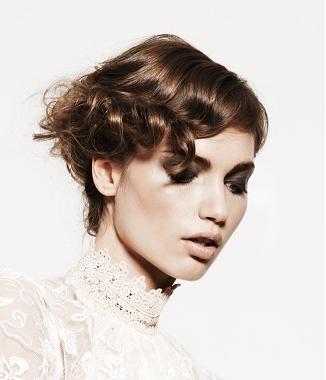 Vintage Wedding Frisuren Kurze Haare