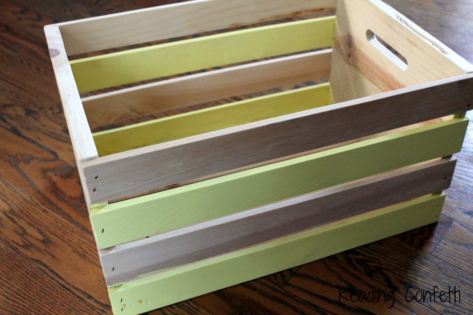 DIY Book Storage Crates Reading Confetti