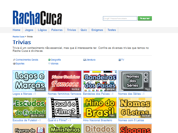 Escudos de Futebol - I - Trivia - Racha Cuca