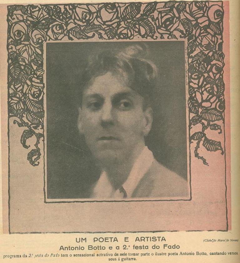 fadocravo António Botto e a II Festa do Fado