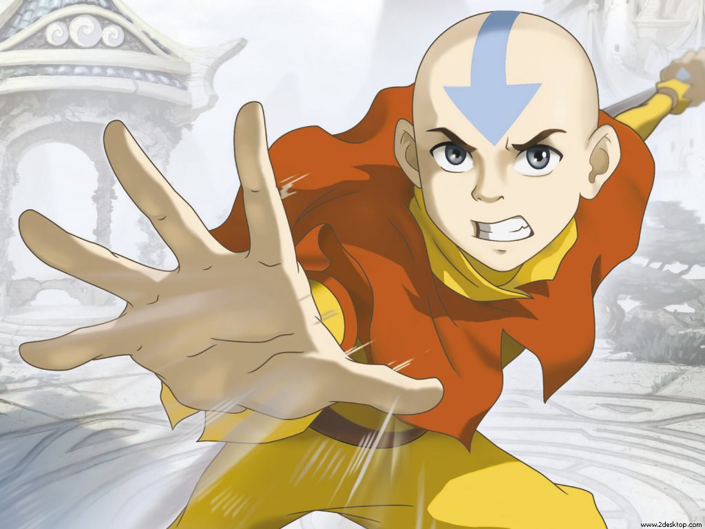 cartoon wallpapers: The Legend Of Avatar Aang Wallpaper