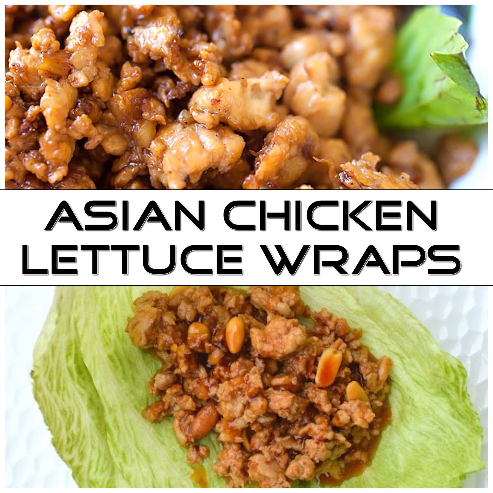 Living on Cloud Nine ASIAN CHICKEN LETTUCE WRAPS