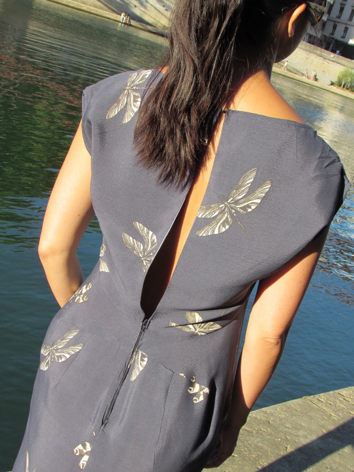 Dragonflies dress Mydressmade
