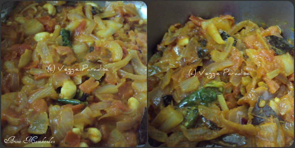 MUSHROOM PEAS MASALA STEP BY STEP VEGGIES PARADISE