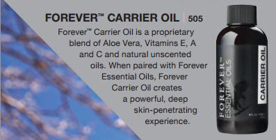 Aromaterapie Forever Carrier Oil