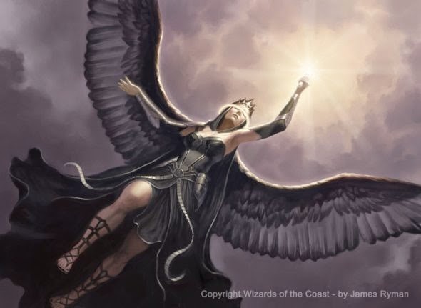 As belas, fortes e sensuais mulheres nas ilustrações de fantasia para card games de James Ryman James Ryman deviantart ilustrações fantasia card games mulheres legend cryptids magic gathering