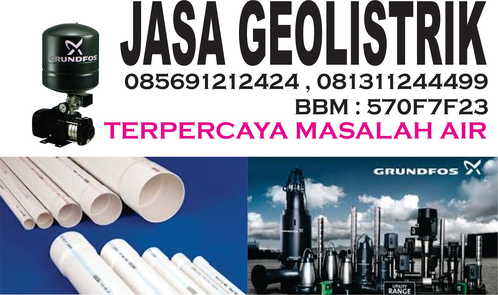 JASA BOR SUMUR AIR & GEOLISTRIK