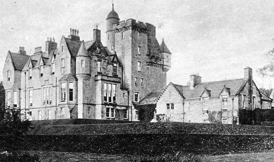 Tour Scotland Photographs Old Photograph Gala House Scotland