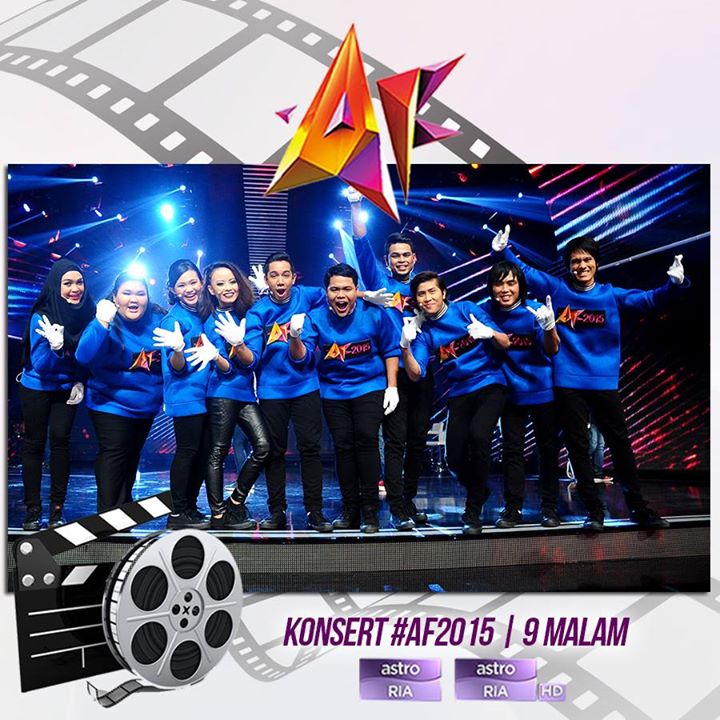 Senarai Lagu Lagu Konsert Ke 5 Af2015 Yang Bertemakan