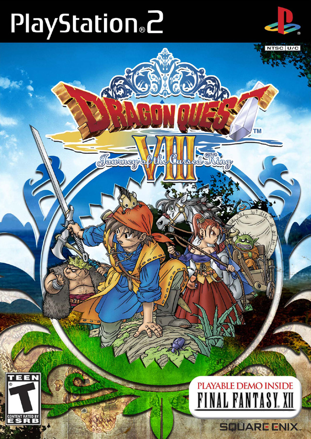 [ESPECIAL] Os melhores jogos de PS2 Dragon+quest+8