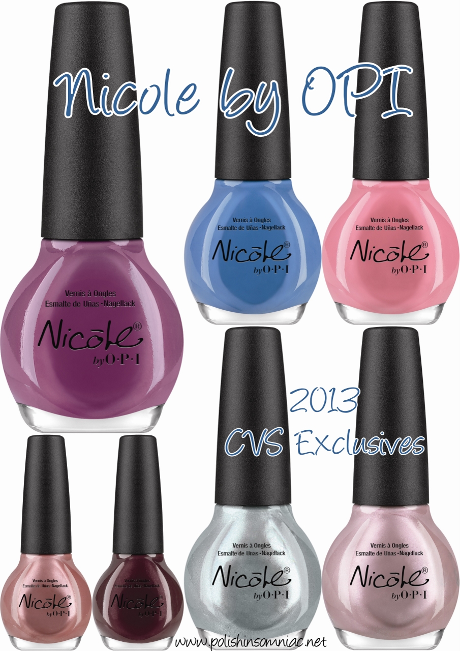 polish insomniac  coming soon  nicole by opi 2013 cvs exclusives