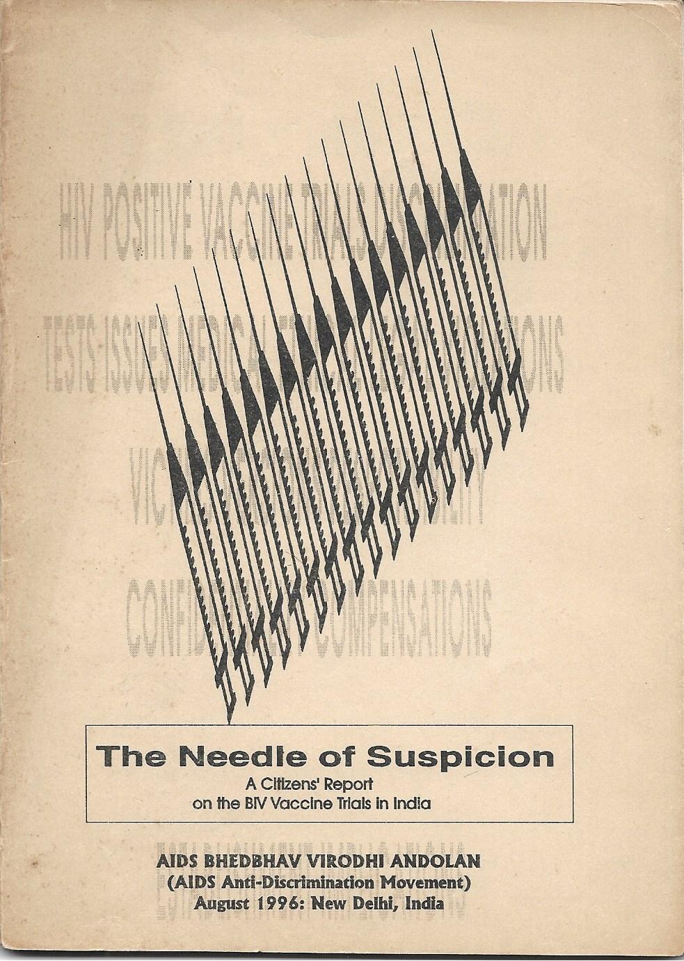 THE NEEDLE OF SUSPICION