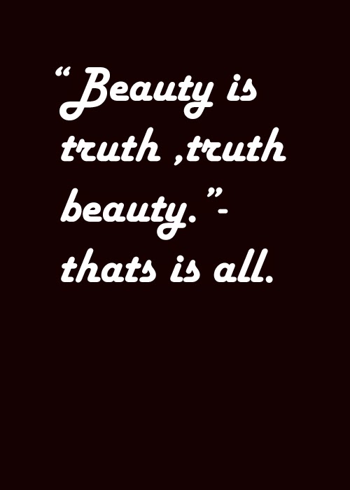 Essay beauty truth truth beauty