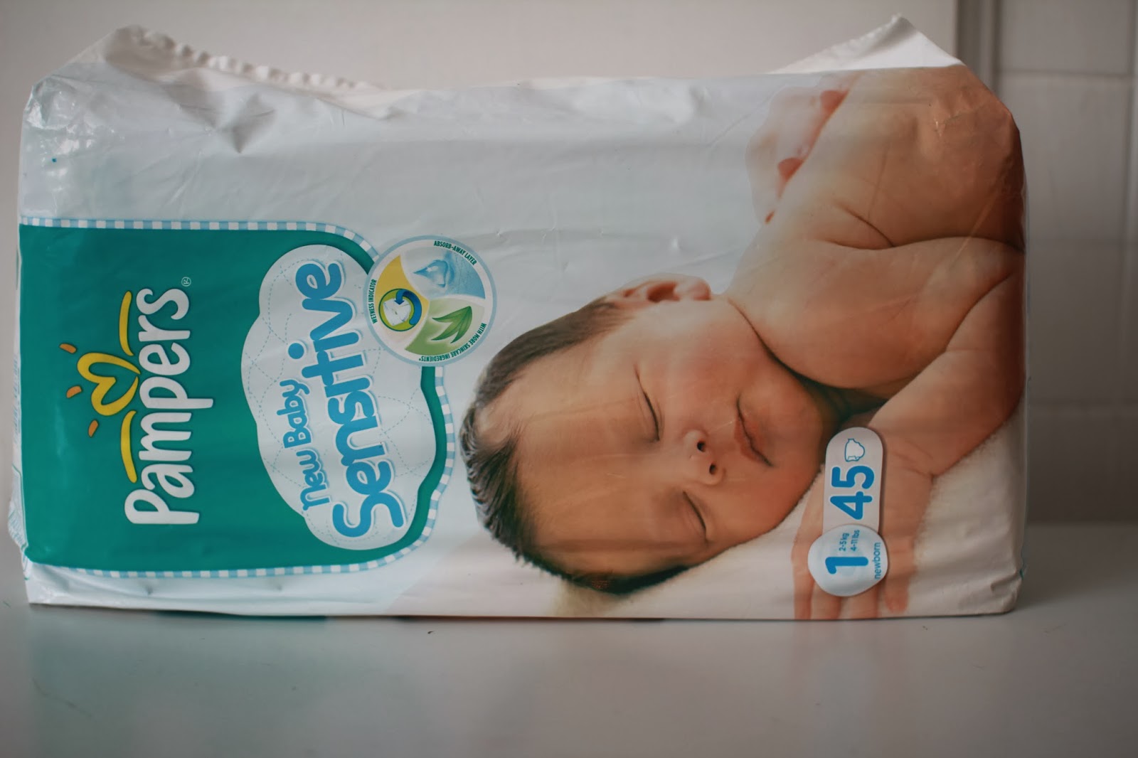 pampers sensitive nappies size 1