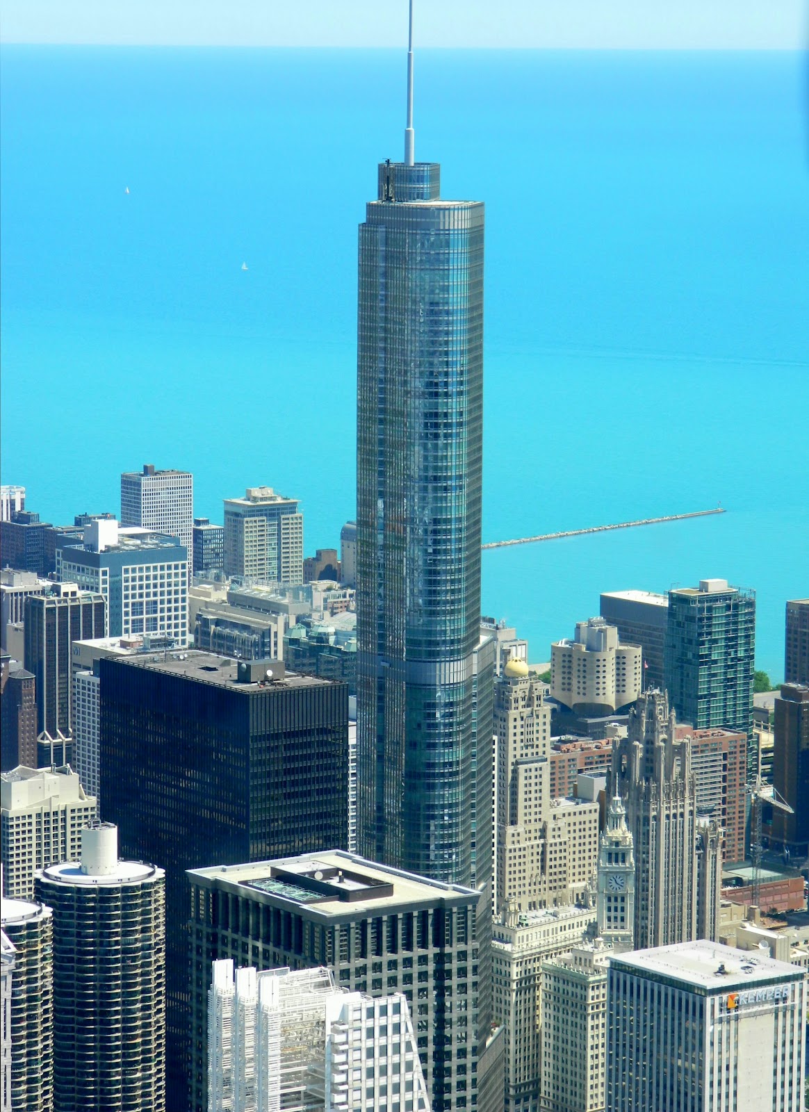 The Cyclist's Wife: Views from Sears Tower