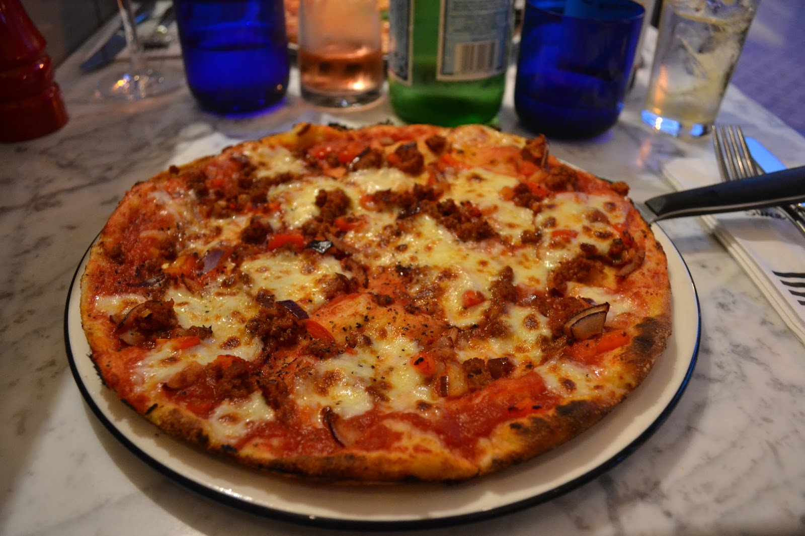 Food Pizza Express, Birmingham