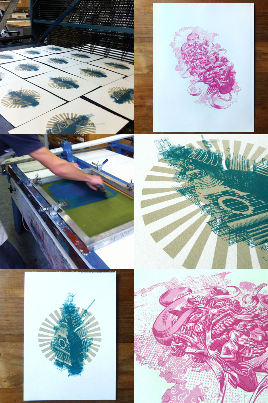 the deafening draught New limited edition screen prints in the shop!