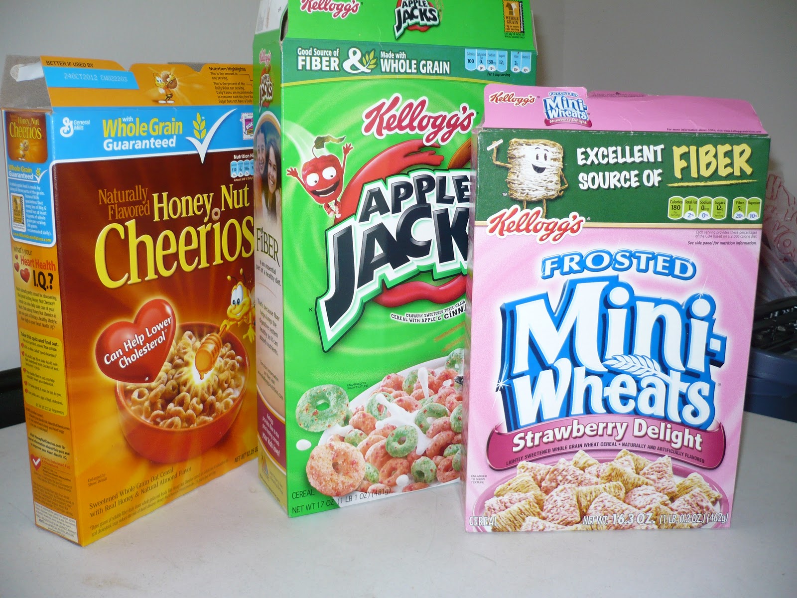 Centers and Circle Time Using Cereal Boxes in Preschool