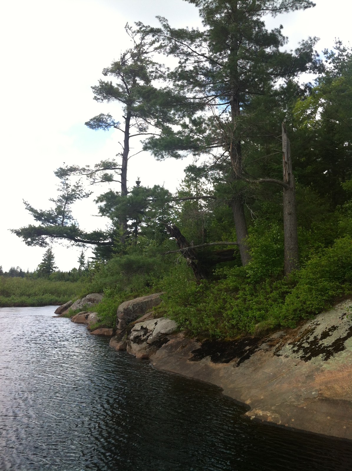 Backpacking Up North High Falls Loop