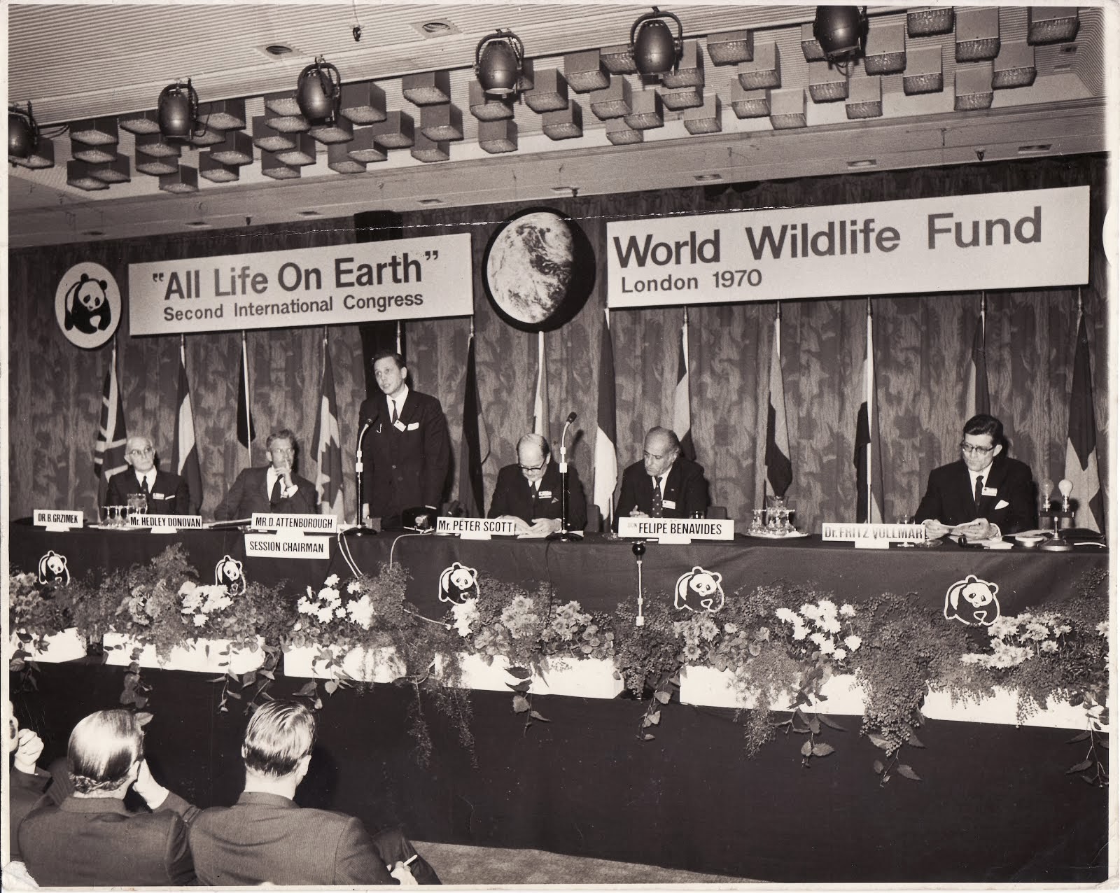 Segundo Congreso Internacional "All Life On Earth" del Fondo Mundial para la Naturaleza (WWF).