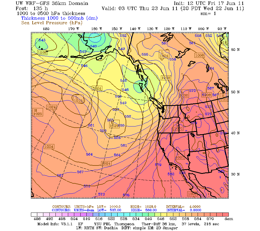 Charlie's Weather Forecasts June 2011