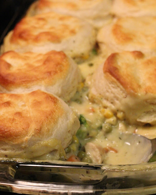 Tasty Tuesday Biscuit Chicken Pot Pie For the Joy of Life.