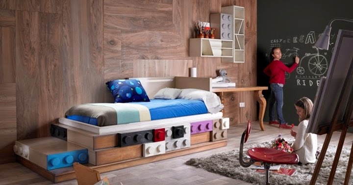 Marzua: Habitación infantil inspirada en Lego