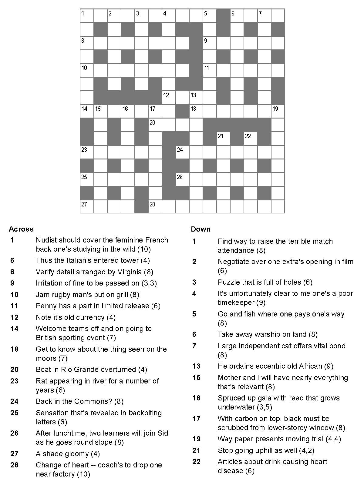 Used Incorrect Letters Crossword Used Incorrect Letters Crossword