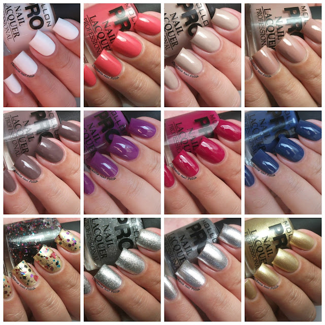 The Clockwise Nail Polish: Mollon Pro Autumn Trends 2015 Fall Collection Review