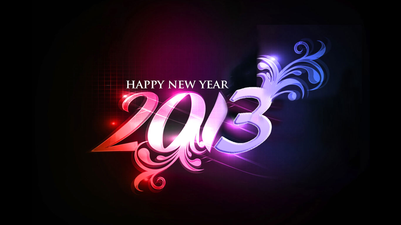 Best Happy New Year 2013 Stylish Wallpapers