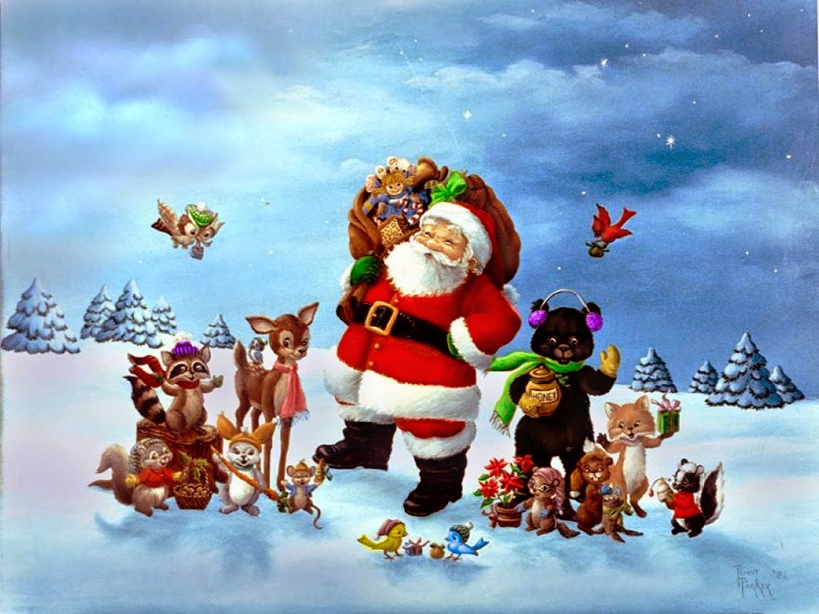 christmas background 3d christmas