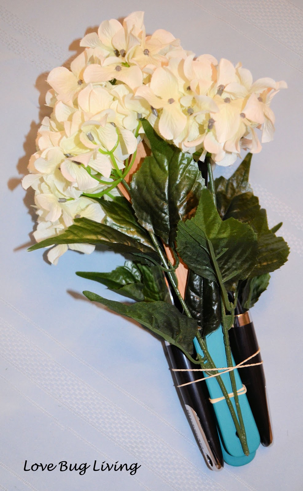 Love Bug Living Wedding Shower Kitchen Utensil Bouquet & Holder