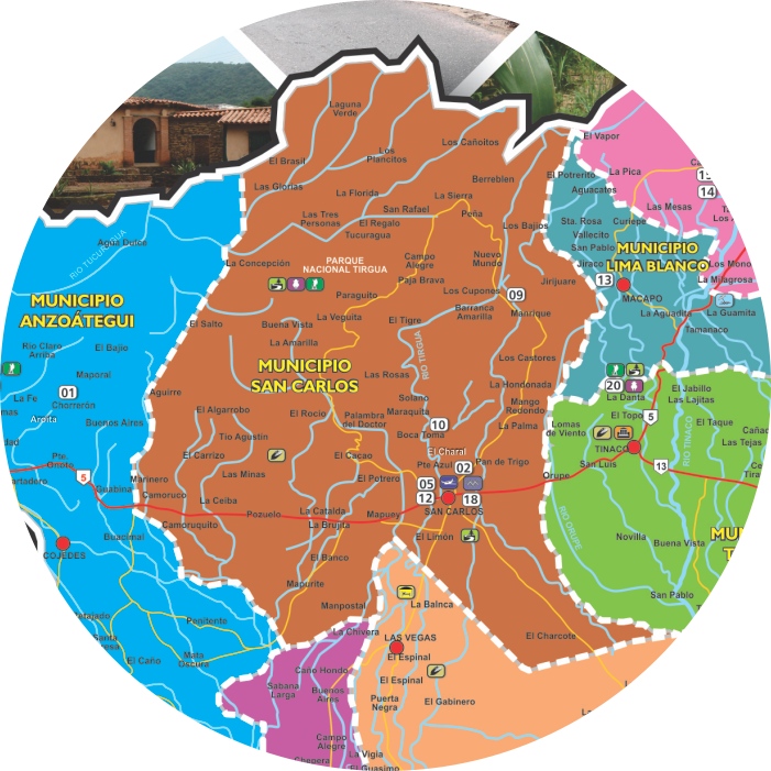 COJEDES, Conocerlo es tu destino... Municipio SAN CARLOS