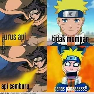 Gambar Meme Komik Naruto Lucu Indonesia