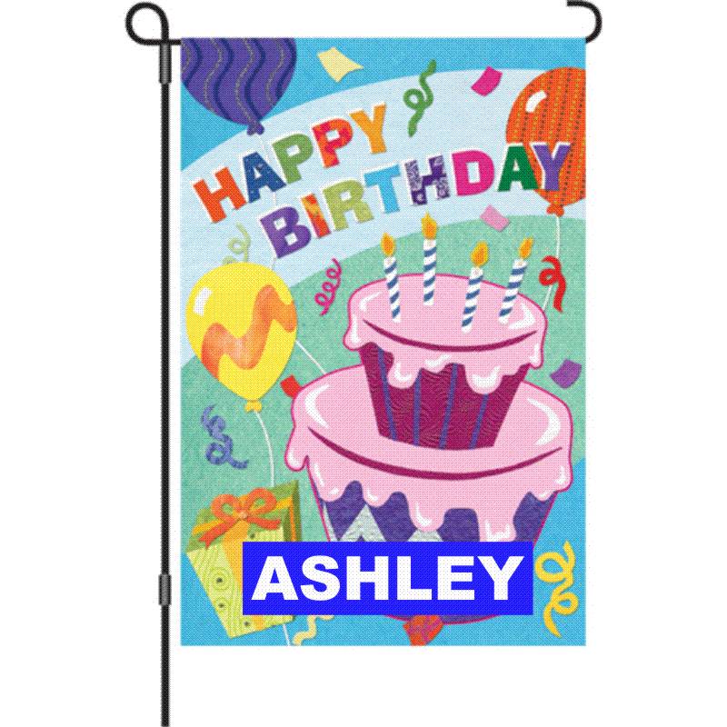 have a happy birthday garden flag have a happy birthday garden flag