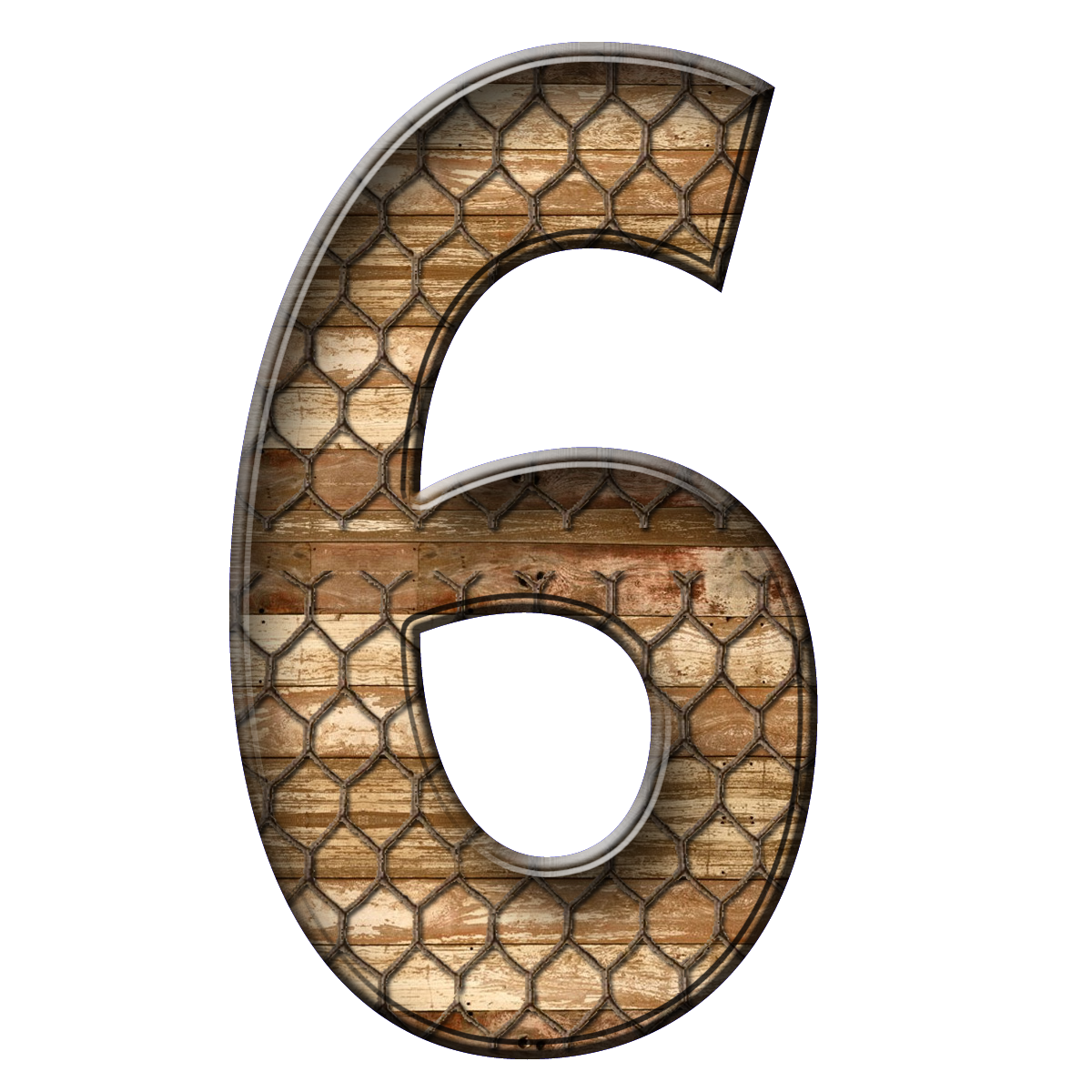 GRANNY ENCHANTED'S BLOG Free Chicken Wire Digi Scrapbook Numbers