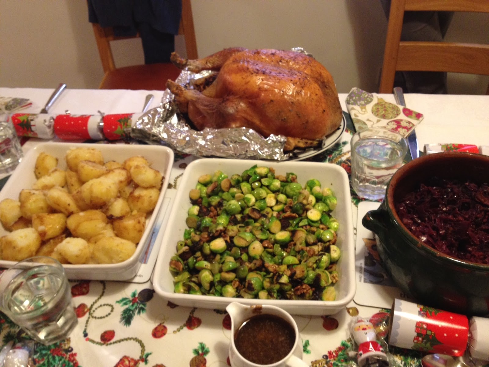 Brunch etc. My dad's legendary red cabbage