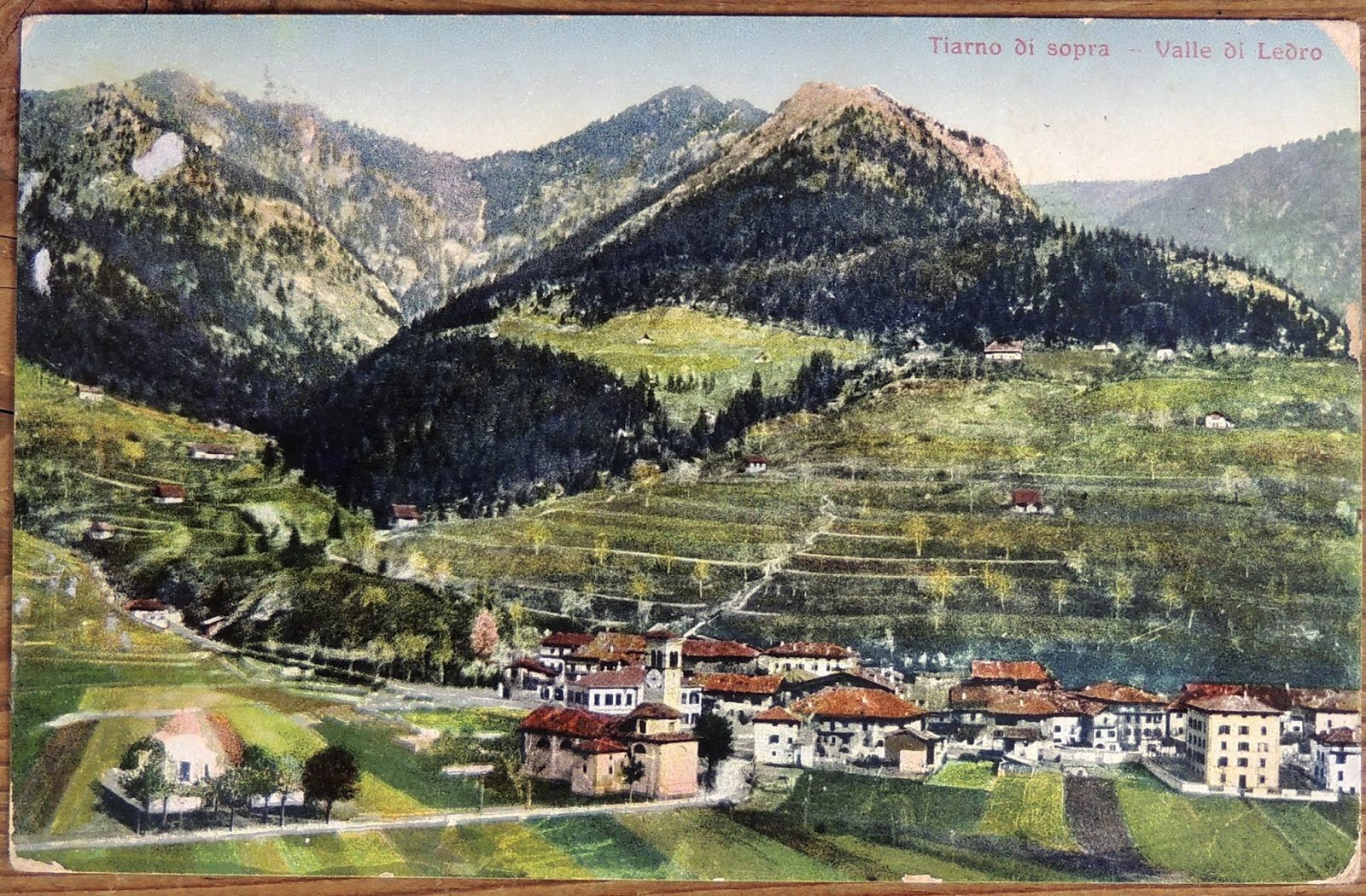 Foto Storiche Valle di Ledro (Trento) Tiarno di Sopra