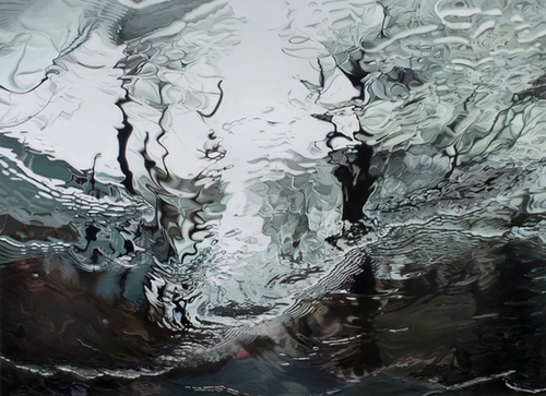 05-Vortex-Gregory-Thielker-Oil-Paintings-In-The-Rain-Photo-realistic